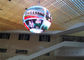 P4.8mm Indoor LED Ball Display / Spinning LED Sphere Screen بزرگ زاویه دید تامین کننده